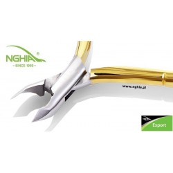 Cążki do manicure NGHIA C-01G złocone Ean: 8936000913526